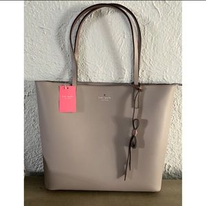 Kate Spade Lawton Way Rose Tote in Soft Taupe